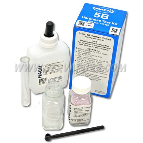 test kit hardness|model 5b hardness test kit.